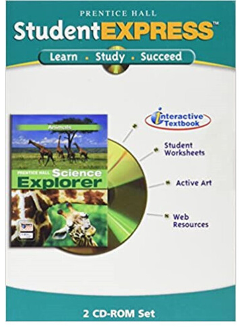Science Explorer: Animals : StudentEXPRESS with Interactive Text CD-ROM by...